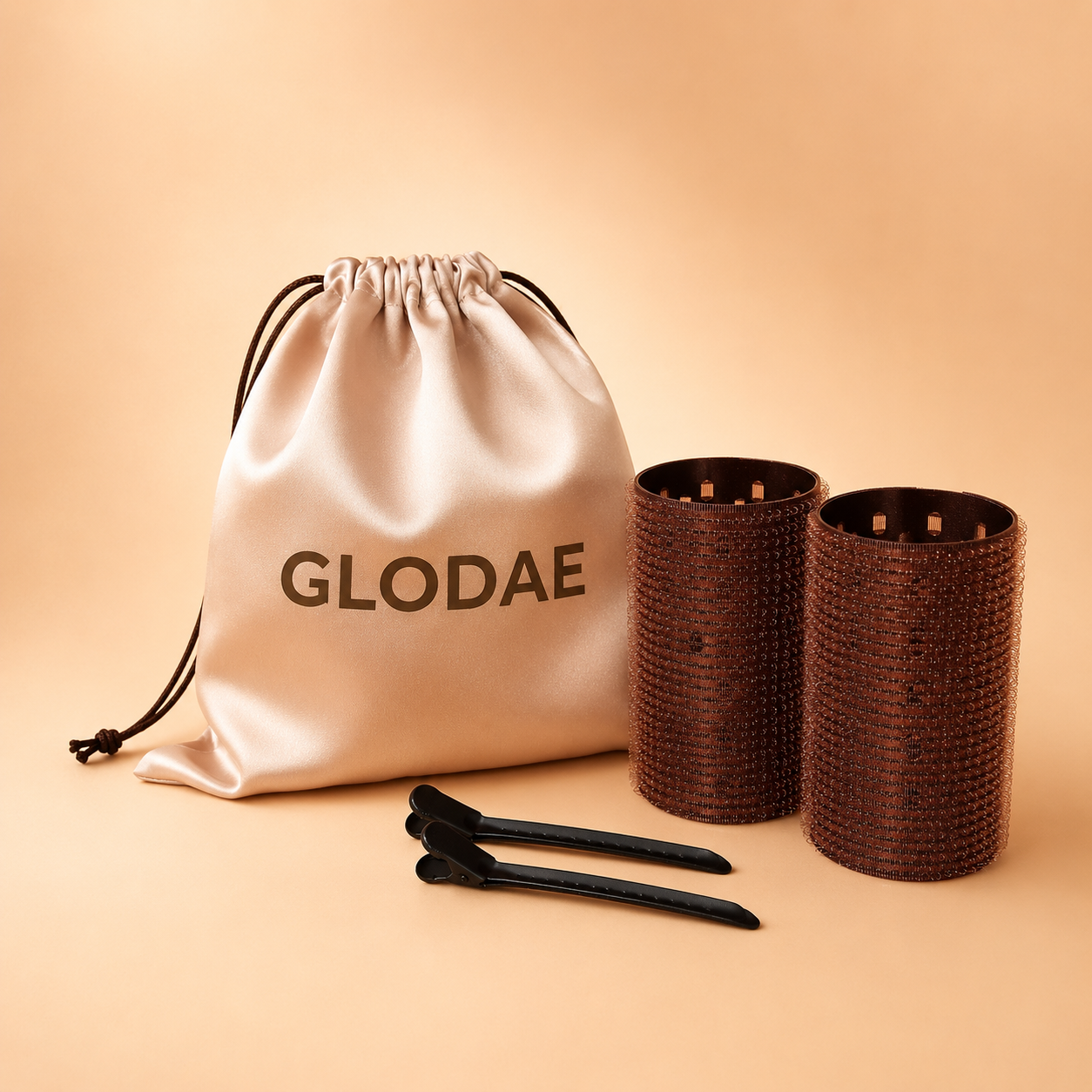 Large mocha volume duo - 2 piece roller set