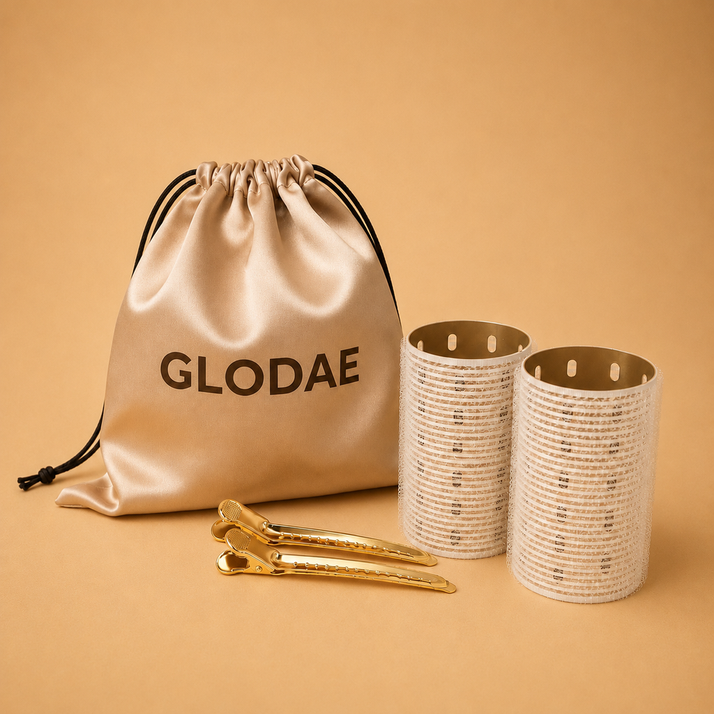 Large golden volume duo - 2 piece roller set